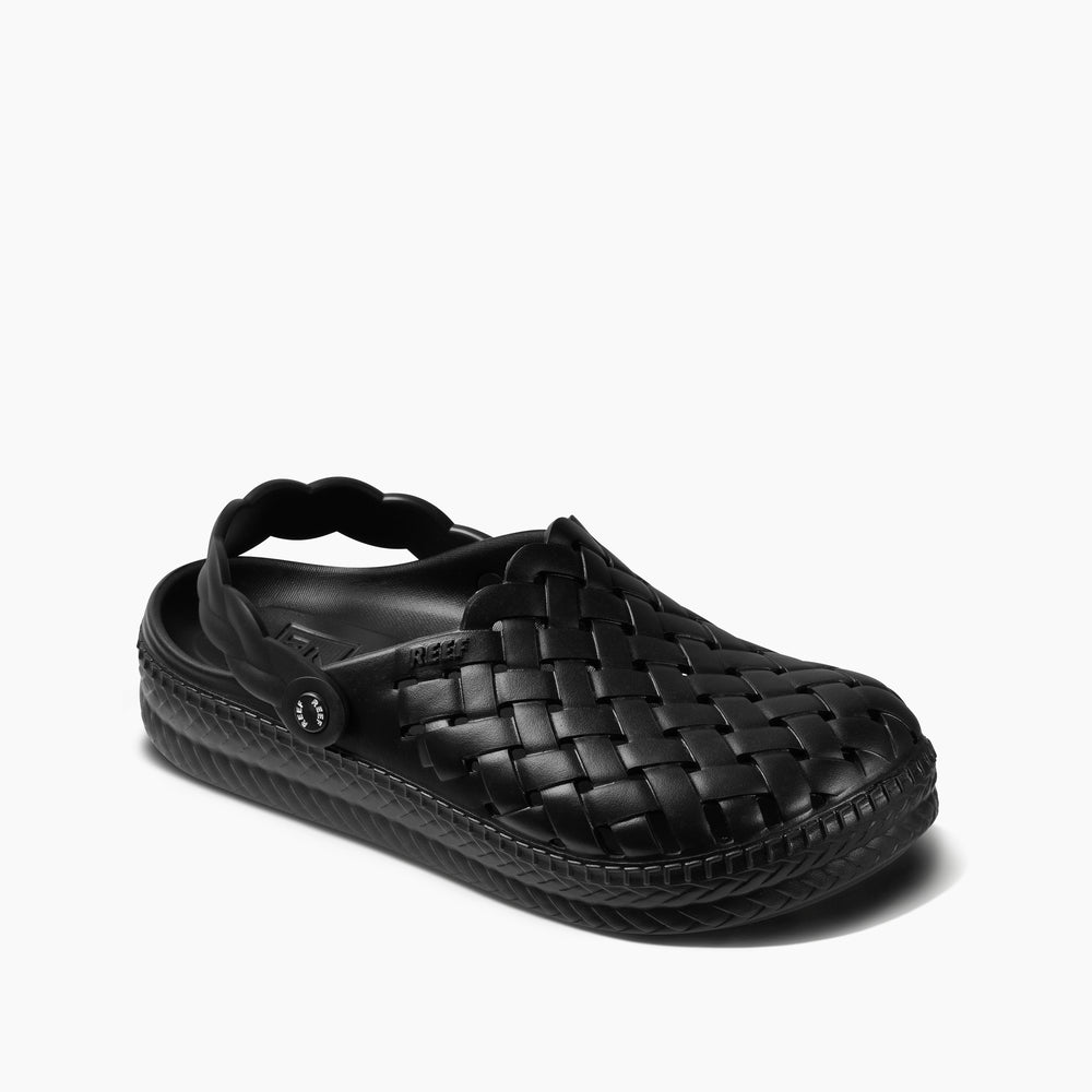 Reef Womens Water Sage Slip-Ons in Black ID MGfHKsBr  Reef Womens Water Sage Slip-Ons in Black ID MGfHKsBr