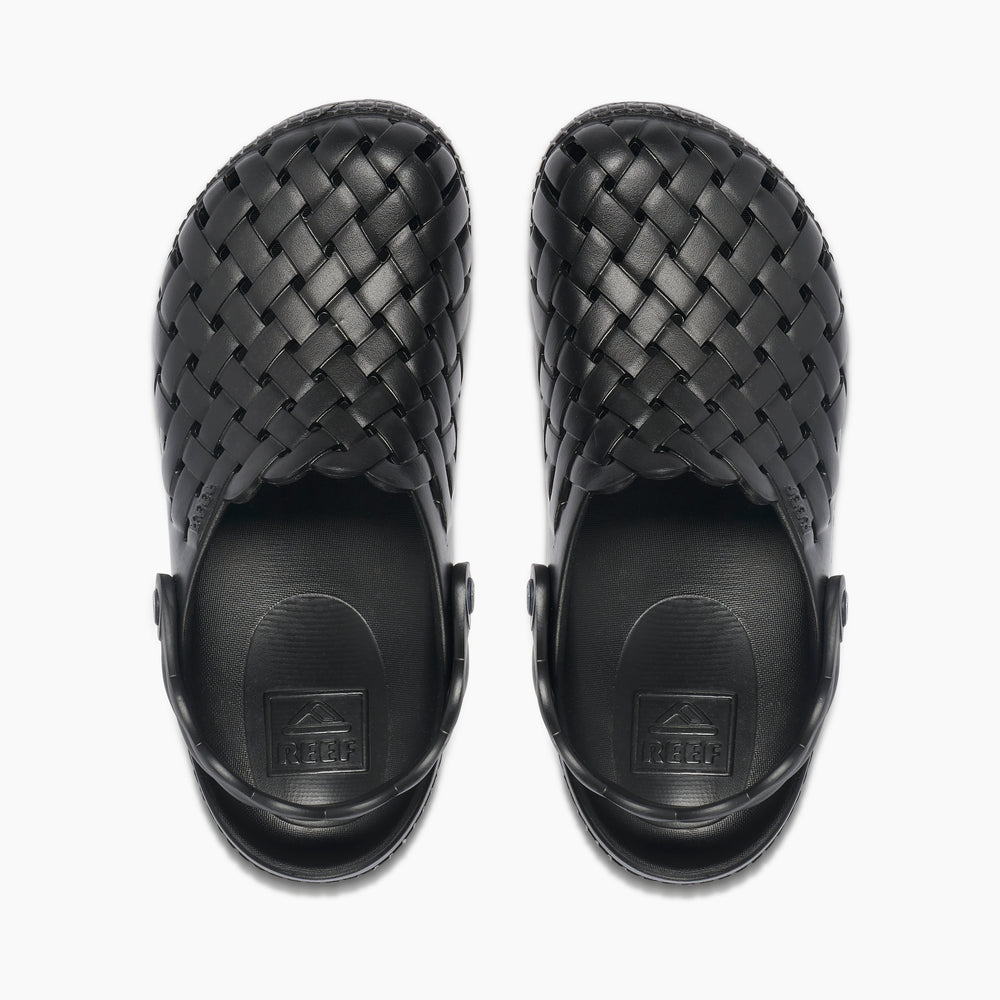 Reef Womens Water Sage Slip-Ons in Black ID MGfHKsBr