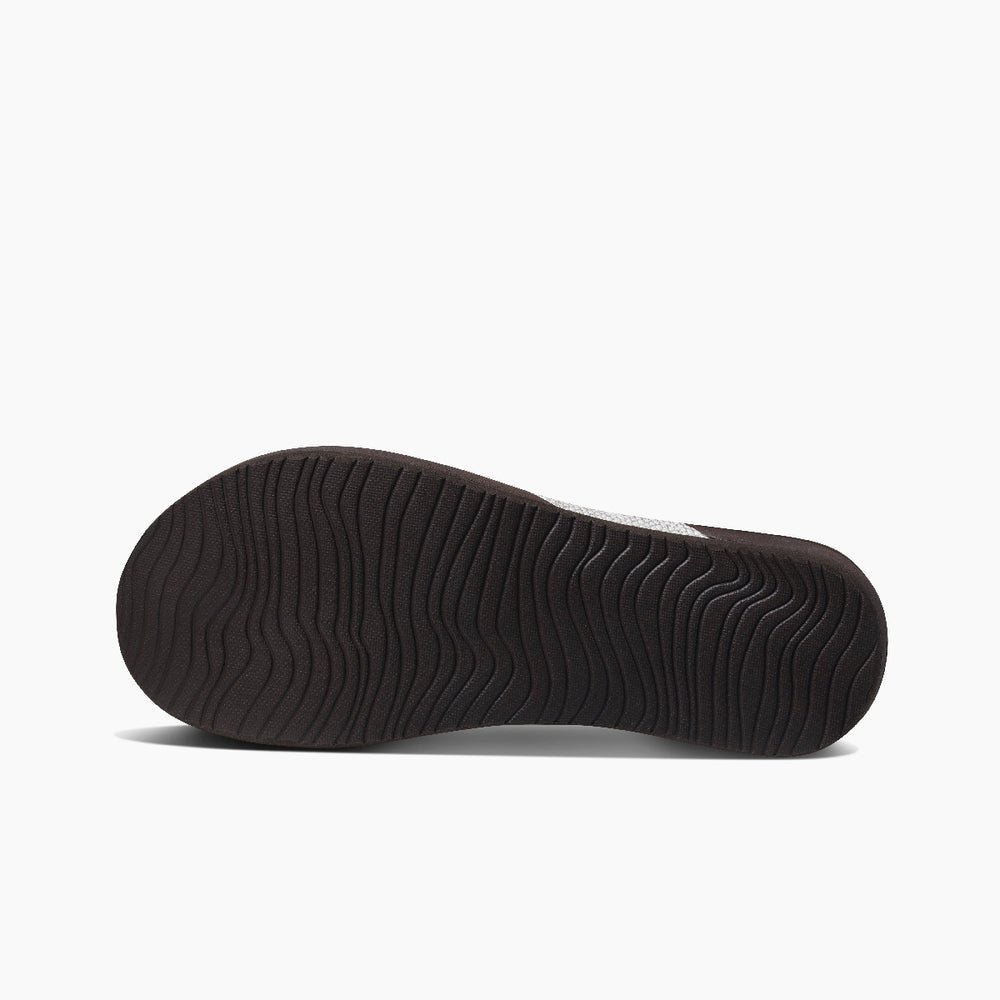 Reef Womens Reef Ortho-Spring Sandals in Brown/White ID N5qqbI43