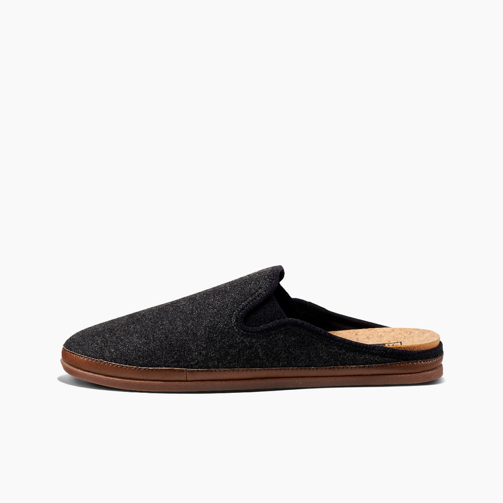 Reef Mens Cushion Homey Shoes in Iron ID NF5y5AK4