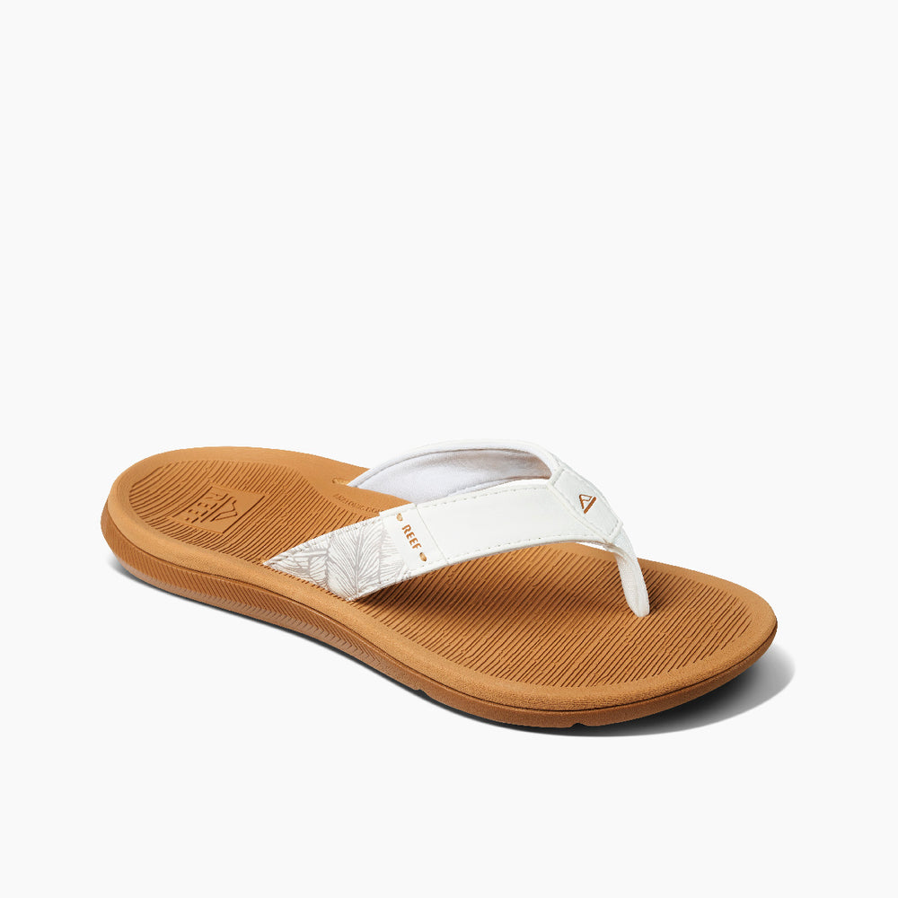Reef Womens Santa Ana Sandals in Cloud ID NUhpAVDZ