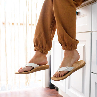 Reef Womens Santa Ana Sandals in Cloud ID NUhpAVDZ