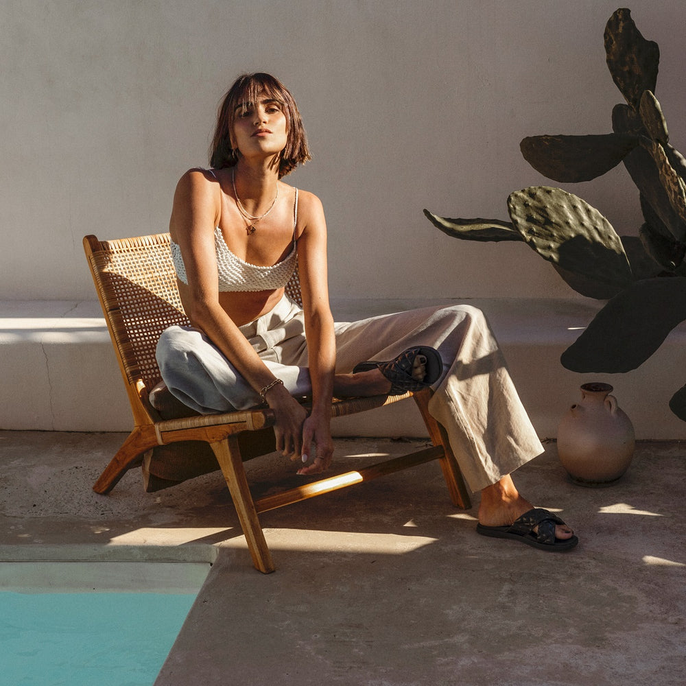 Reef Womens Lofty Lux X Sandals in Victoria ID OlbpcuBH