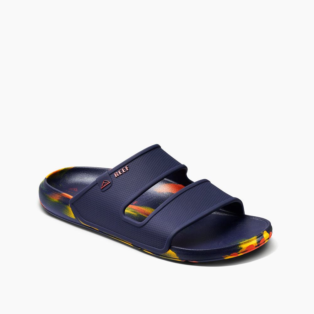 Reef Mens Sandals Oasis Double Up In Navy Sunset ID OuW7tejp