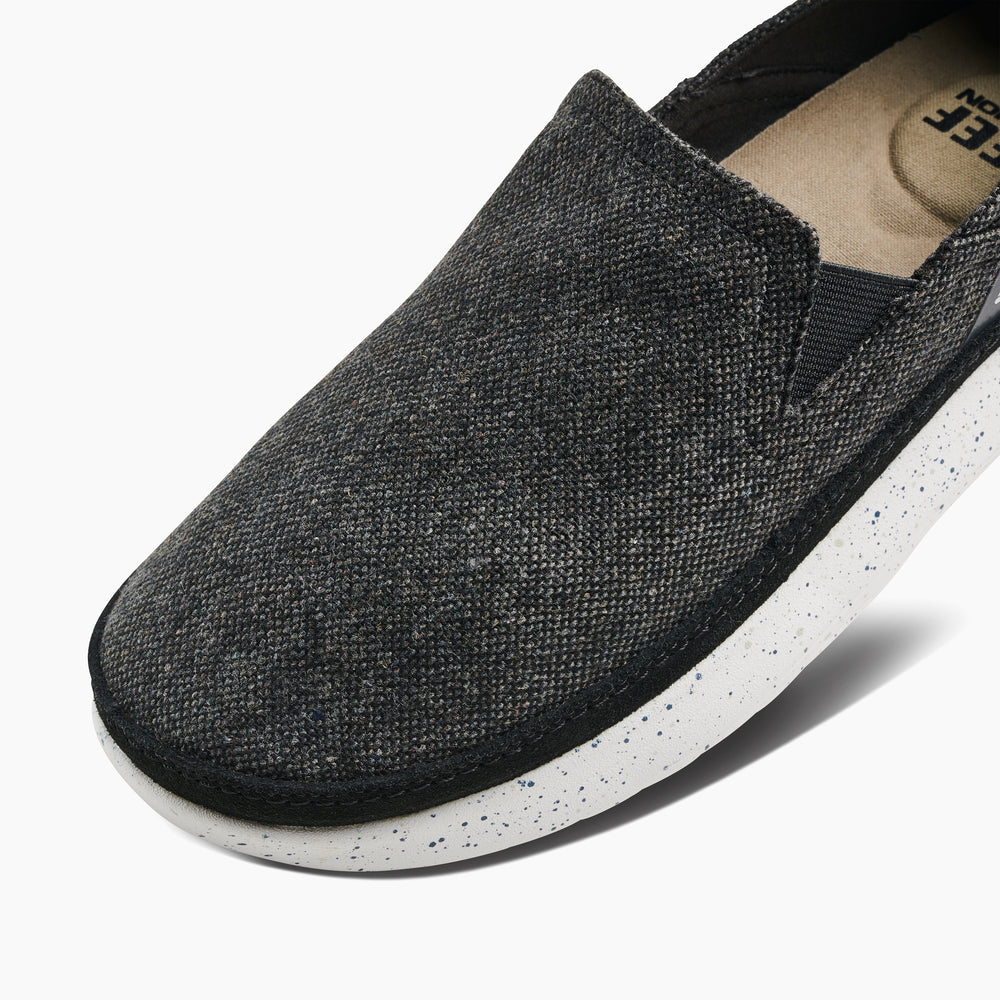 Reef Mens SWELLsole Traveler Shoes in Black ID PDOieO5G