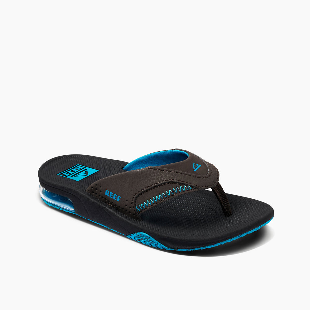 Reef Boys Sandals Kids Fanning in Black/Brown/Blue ID PKvTsCZU Reef Boys Sandals Kids Fanning in Black/Brown/Blue ID PKvTsCZU