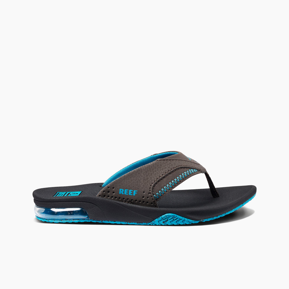 Reef Boys Sandals Kids Fanning in Black/Brown/Blue ID PKvTsCZU Reef Boys Sandals Kids Fanning in Black/Brown/Blue ID PKvTsCZU