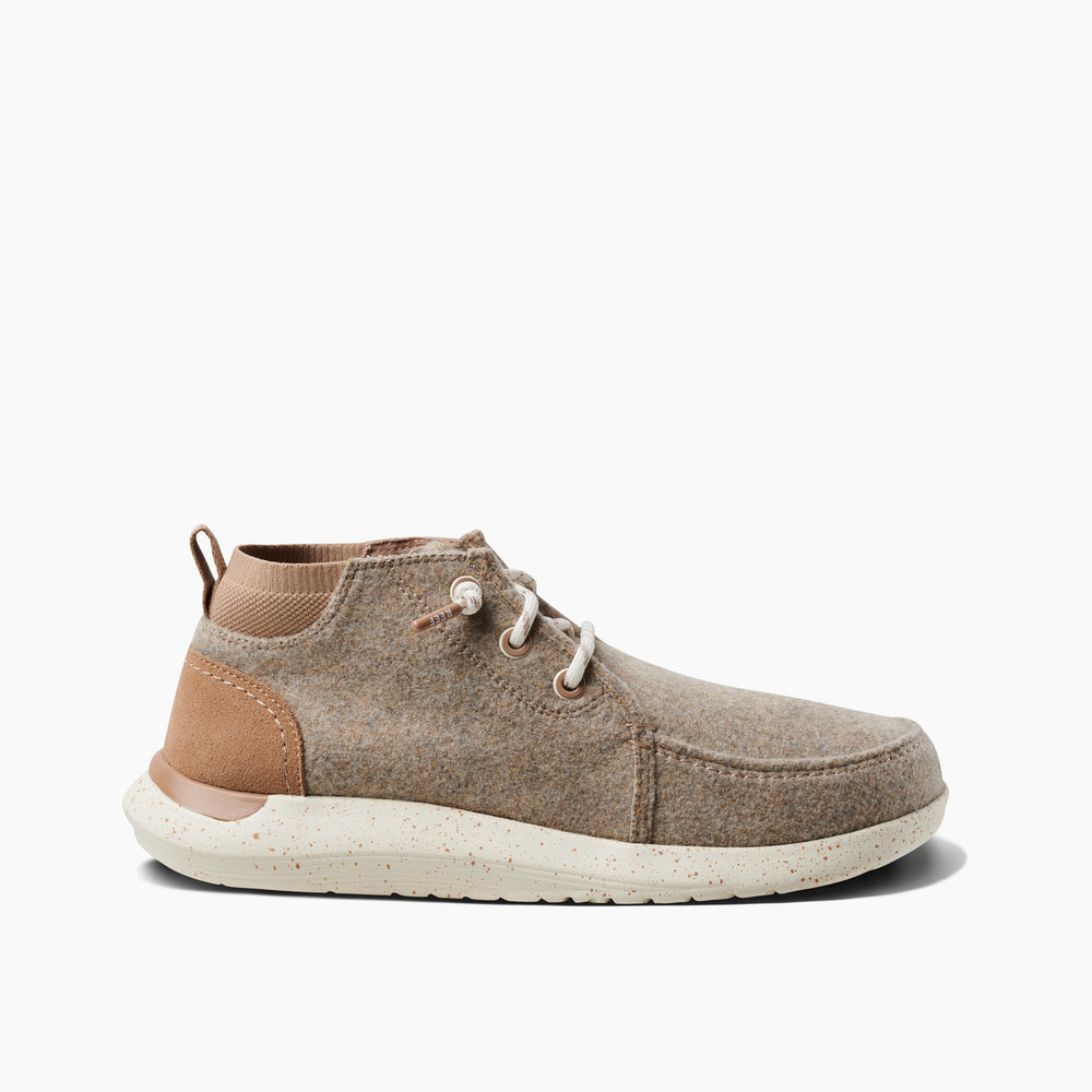 Reef Mens SWELLsole Whitecap Shoes in Tan Wool ID QX5ZwVEG  Reef Mens SWELLsole Whitecap Shoes in Tan Wool ID QX5ZwVEG