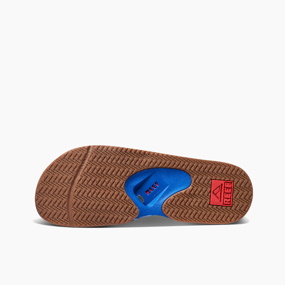 Reef Mens Fanning x MLB Slides with Bottle Opener ID QXlCIF3g