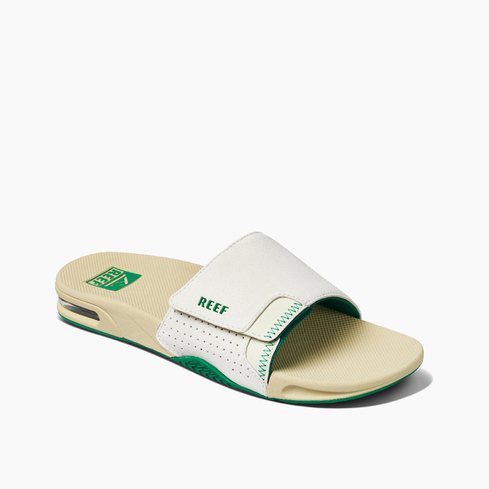 Reef Mens Fanning Slide Sandals ID QsPXnaGU