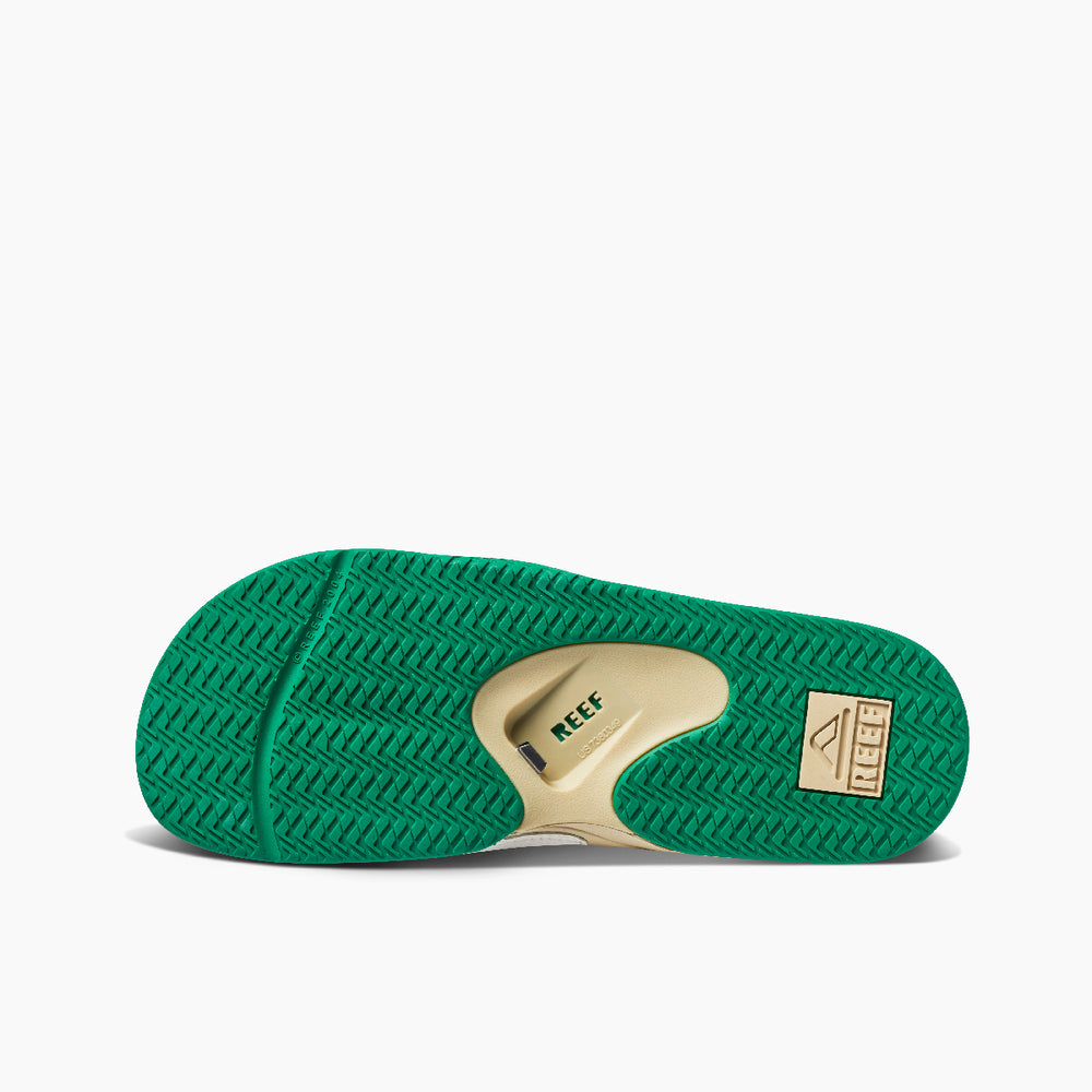 Reef Mens Fanning Slide Sandals ID QsPXnaGU