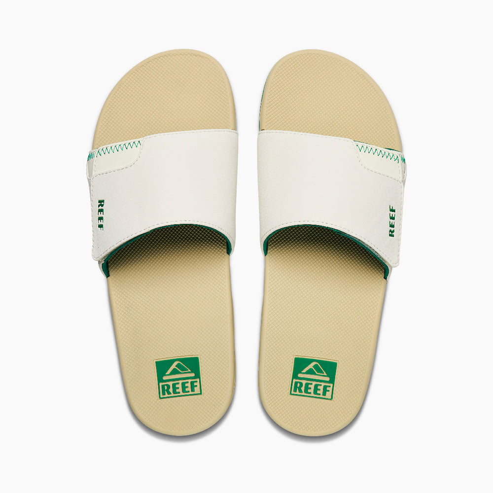 Reef Mens Fanning Slide Sandals ID QsPXnaGU