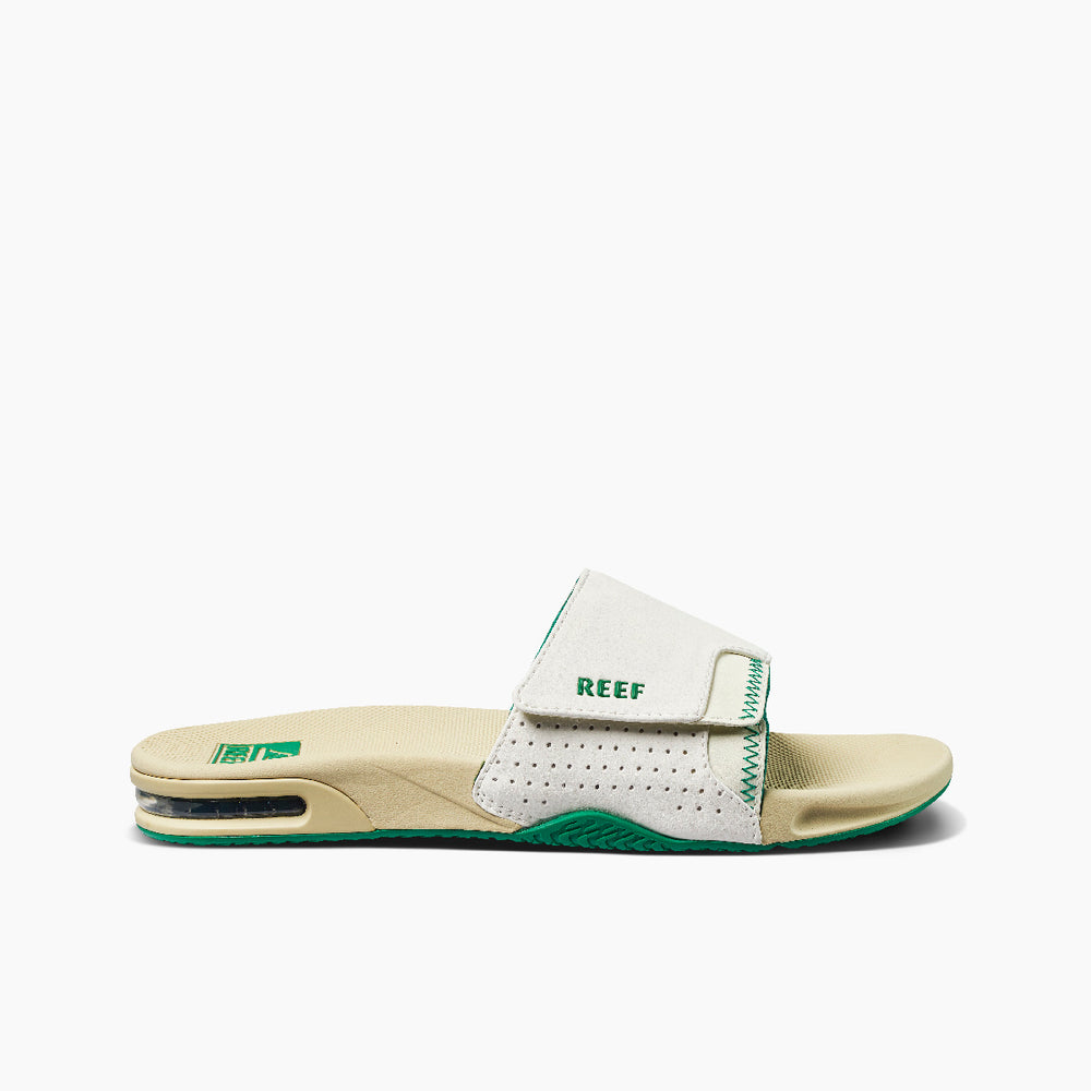 Reef Mens Fanning Slide Sandals ID QsPXnaGU