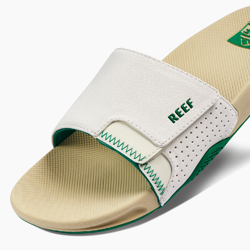 Reef Mens Fanning Slide Sandals ID QsPXnaGU