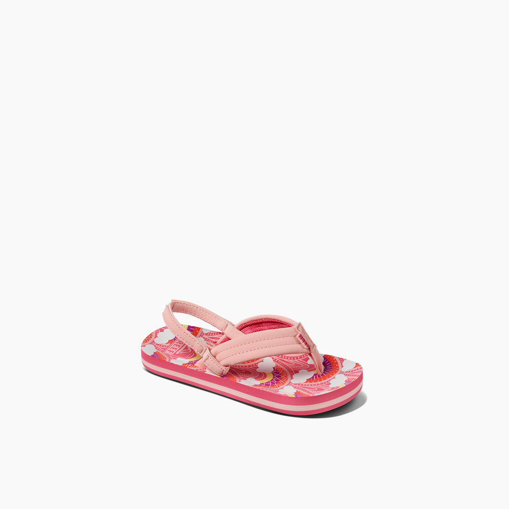 Reef Toddler Girls Ahi Sandals in Rainbows and Clouds ID RAHtuqpI