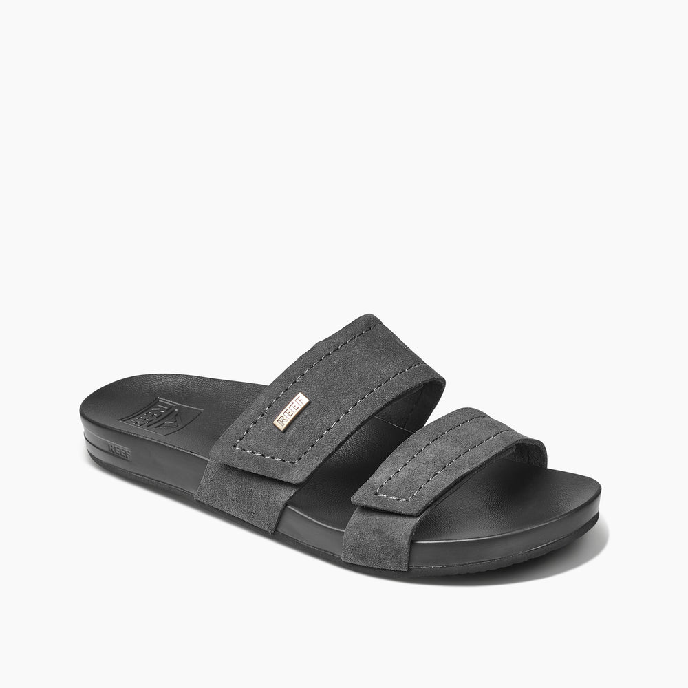 Reef Womens Velcro Vista Se Slides (Black) ID RBVIi49b