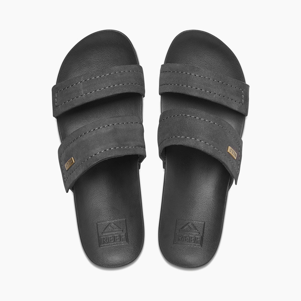 Reef Womens Velcro Vista Se Slides (Black) ID RBVIi49b