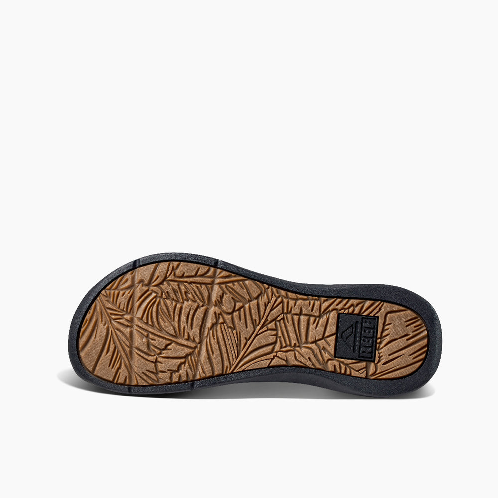 Reef Mens Reef Pacific Sandals (Black and Brown) ID Rnbkpamb