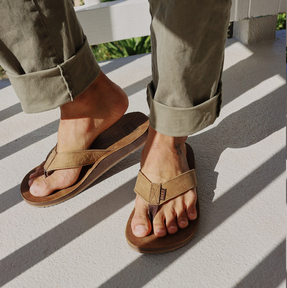 Reef Mens Reef Drift Classic Sandals (Dark Brown) ID SW6fy0J2