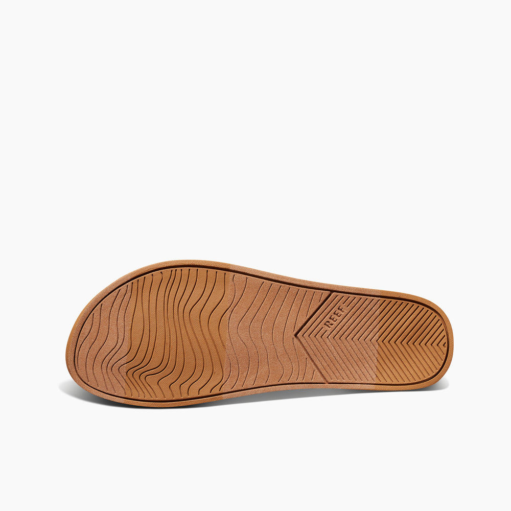 Reef Womens Cushion Homey Slides in Wild Brown ID TARnmOFU