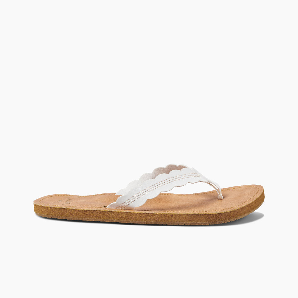 Reef Womens Cushion Celine Sandals in Cloud ID TQ88t9RR