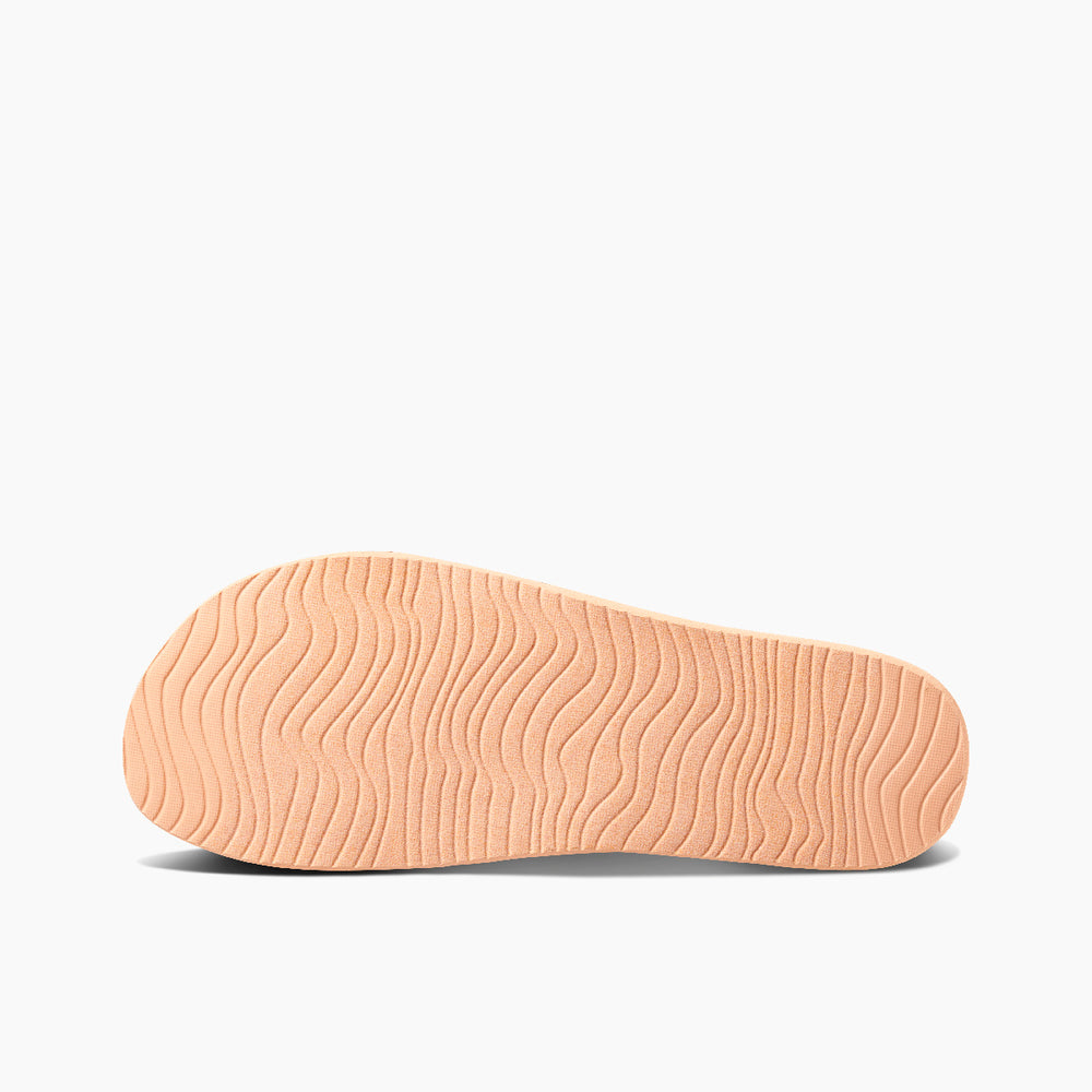 Reef Womens Cushion Vista Cozy Slides in Leopard ID TcNcYgCw