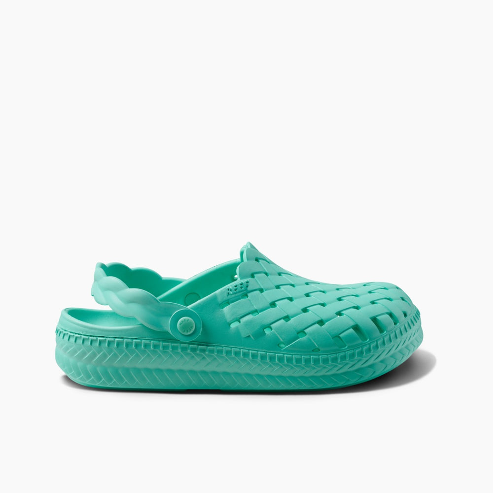 Reef Womens Water Sage Slip-Ons in Neon Teal ID TiRC5isS  Reef Womens Water Sage Slip-Ons in Neon Teal ID TiRC5isS