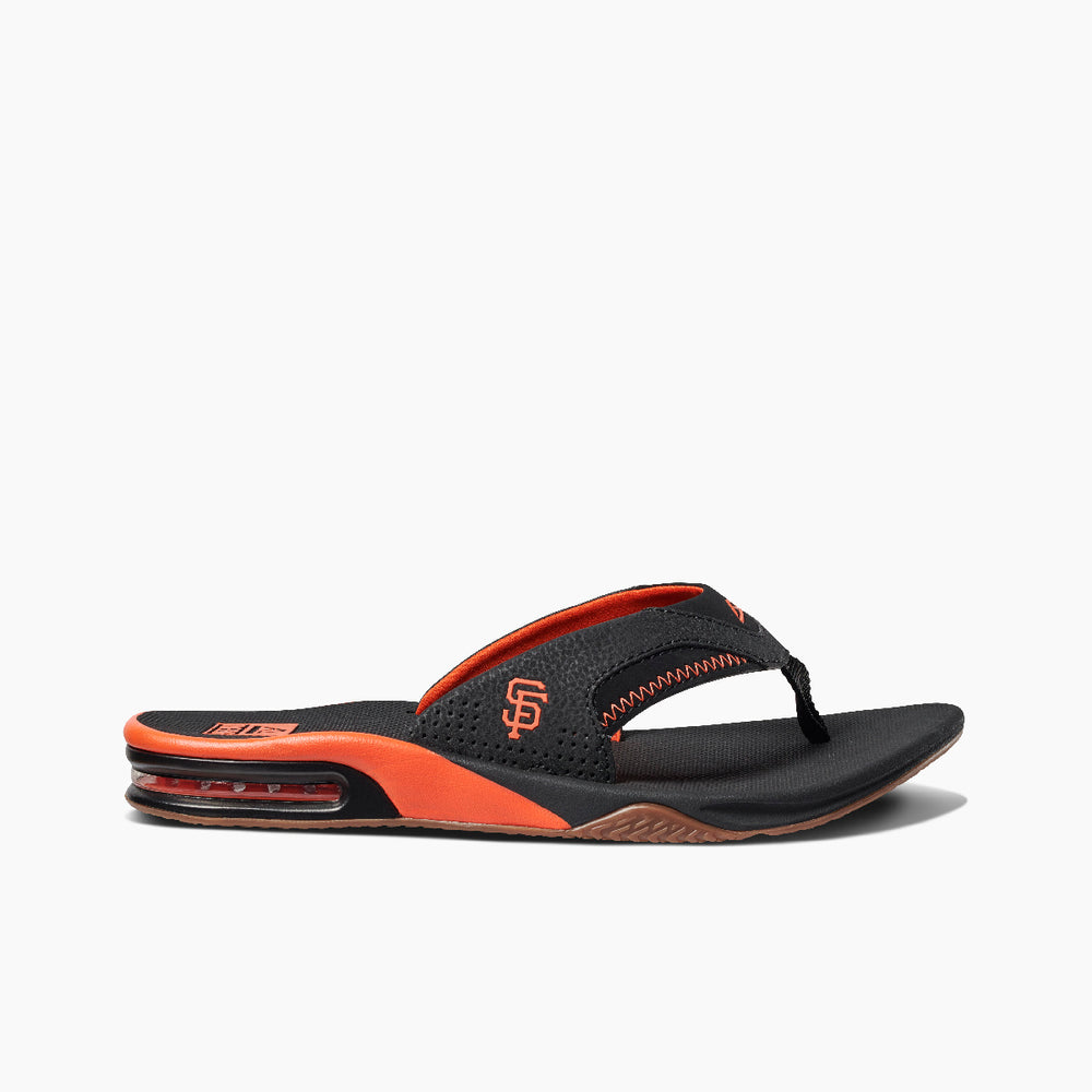Reef Mens Fanning x MLB Flip Flops with Bottle Opener ID TikjICuT