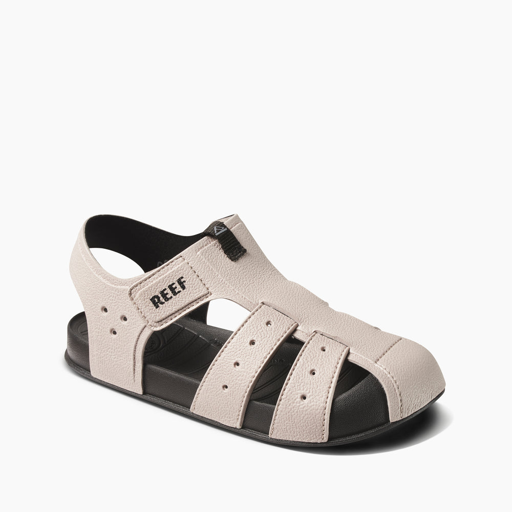 Reef Boys Shoes Kids Water Beachy in Black/Taupe ID U2f1lqvW