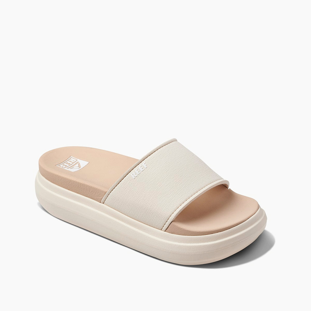Reef Womens Cushion Bondi Platform Slide in Vintage/Oasis ID UI1IAkDw