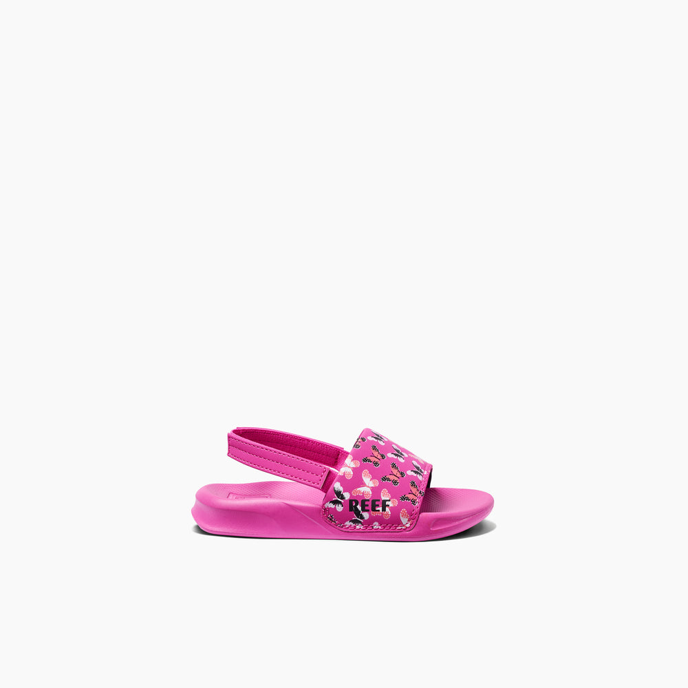 Reef Little Girls One Slide in Orchid Butterfly ID UUdCffed