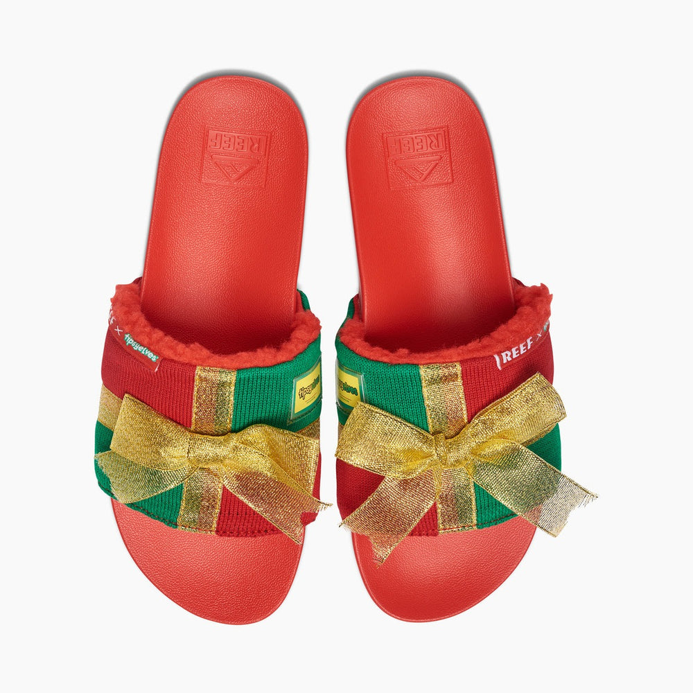 Reef Womens Scout X Tipsy Elves Slides (Present) ID UWPA6pTL