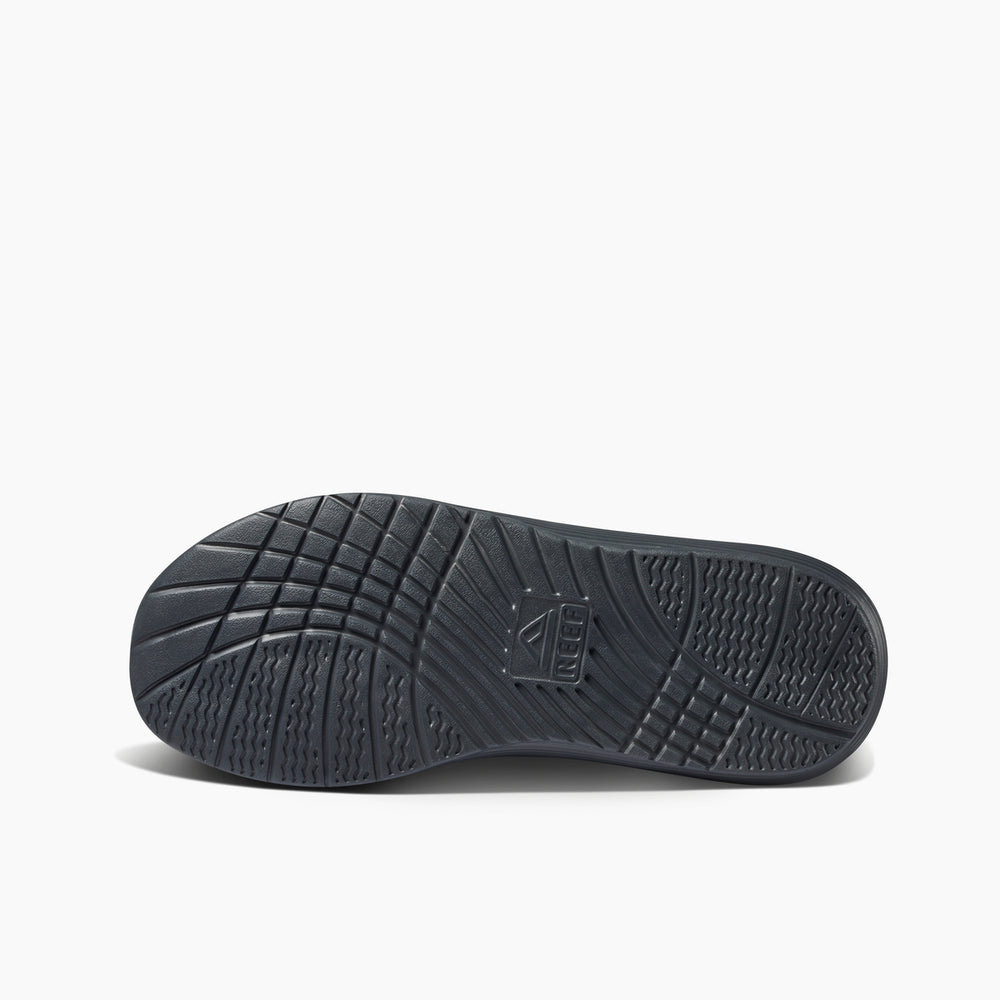 Reef Mens SWELLsole Whitecap Shoes in Black ID V5EeSFHX
