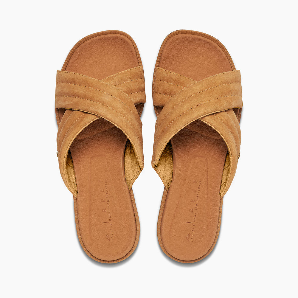 Reef Womens Lofty Lux X Sandals in Natural ID V5cFCZC4