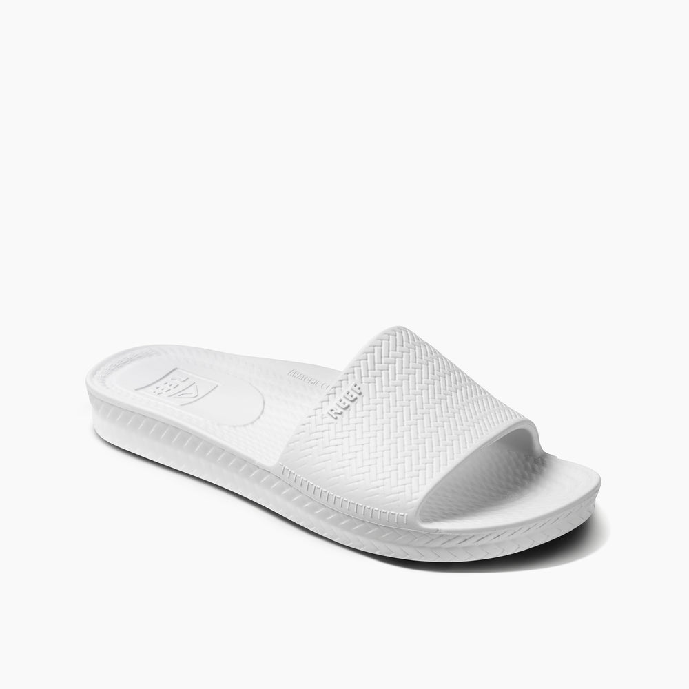 Reef Womens Water Scout Slide in White ID VHG9HP04