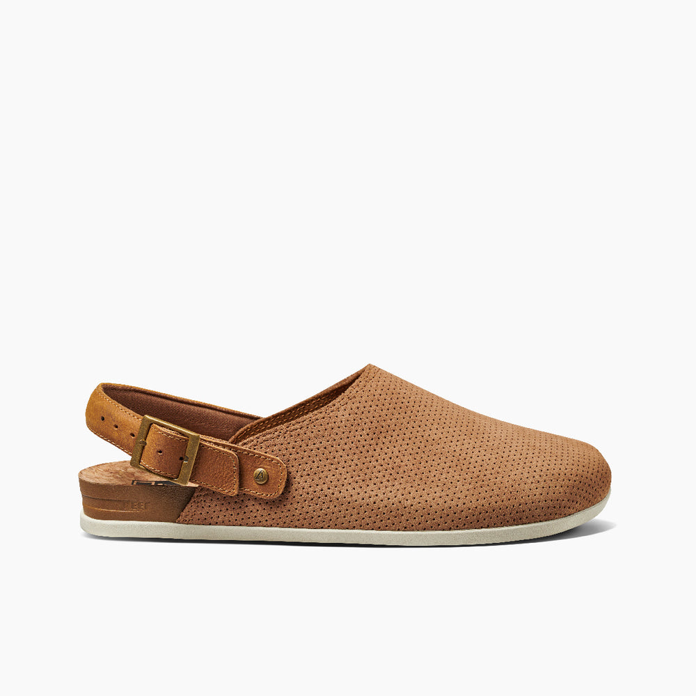 Reef Mens Cushion Sage Suede Slip-On Shoes in Tan ID VI2wjbCo