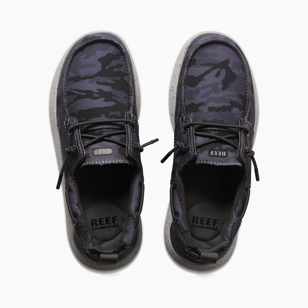 Reef Mens SWELLsole Pier Slip-On Shoes in Grey/Camo ID VOcfLeE7