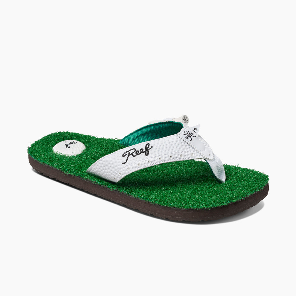 Reef Mens Mulligan II Turf Golf Flip Flops ID Vs6kaLUs