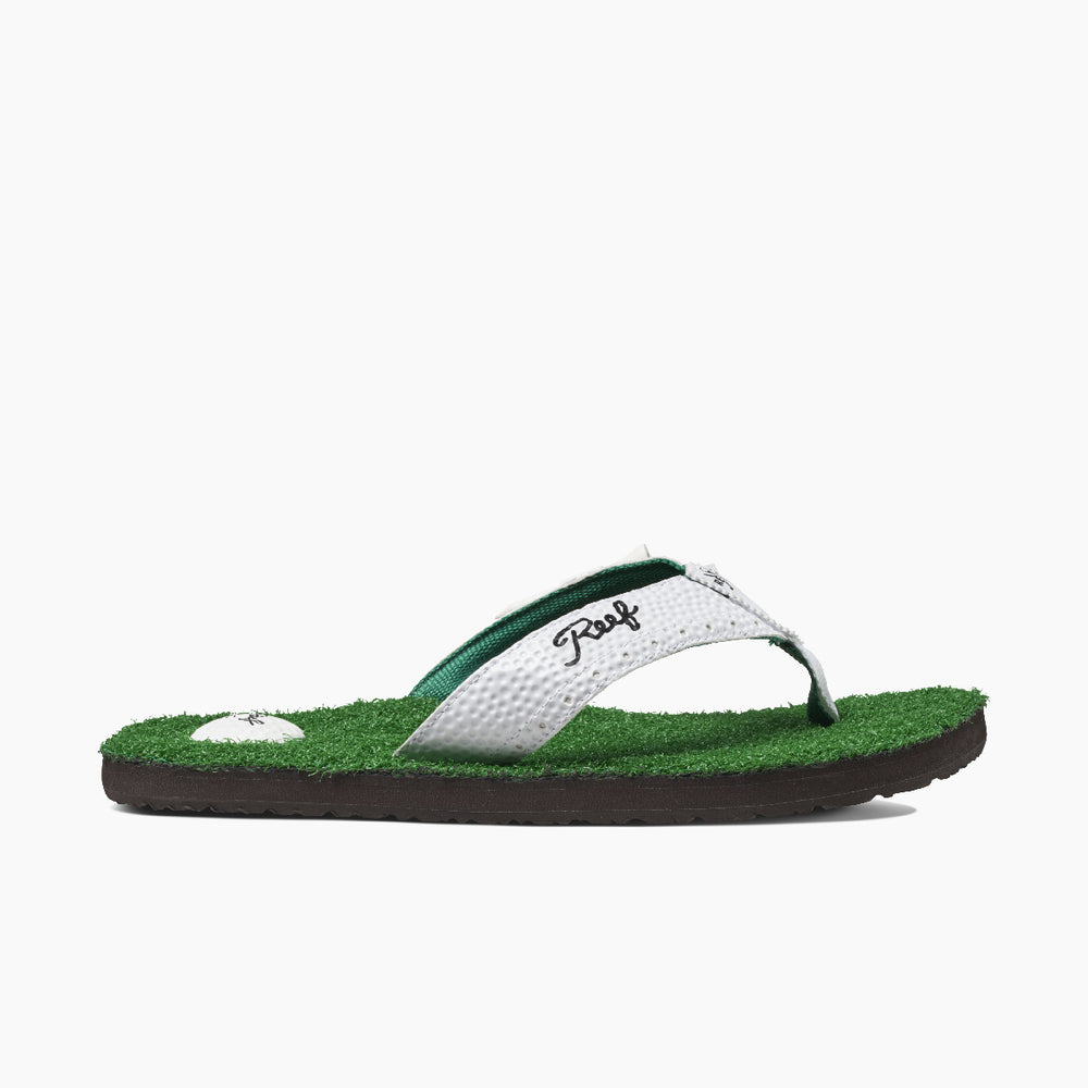 Reef Mens Mulligan II Turf Golf Flip Flops ID Vs6kaLUs