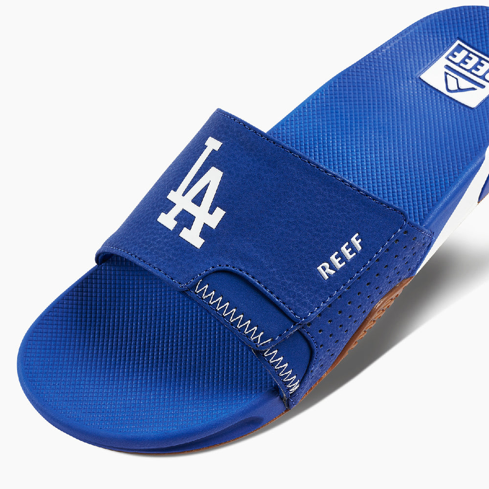 Reef Mens Fanning x MLB Slides with Bottle Opener ID W9Uh0vHK