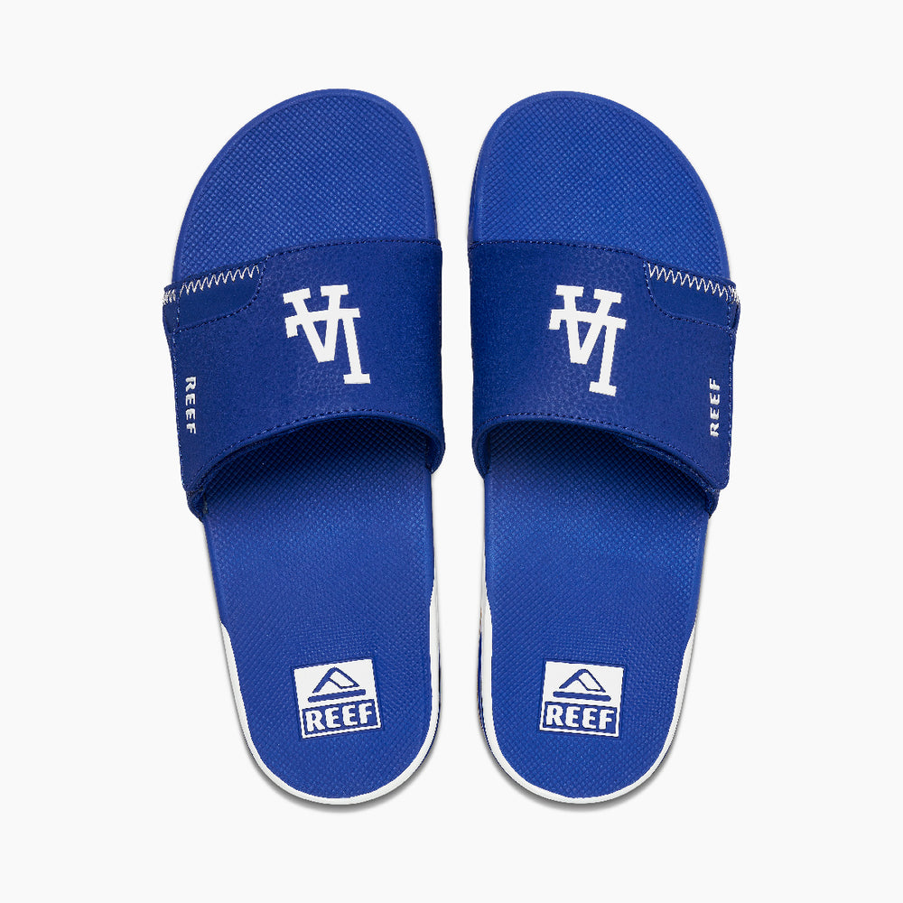 Reef Mens Fanning x MLB Slides with Bottle Opener ID W9Uh0vHK