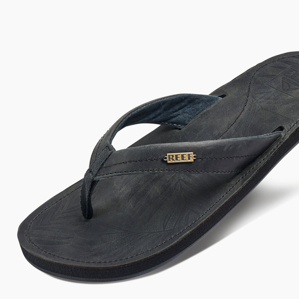 Reef Womens Drift Away Leather Sandals ID WBLKPphf