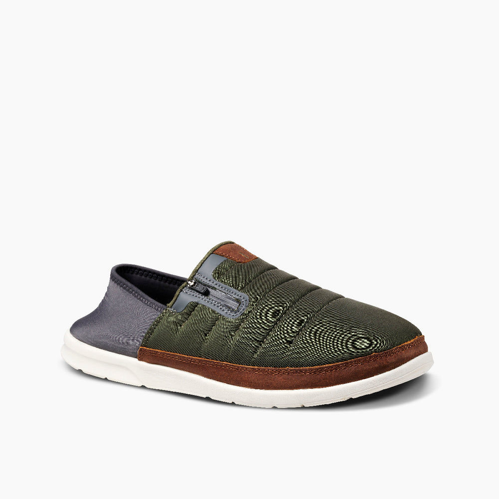 Reef Mens Reef Dawn Patrol Shoes (Deep Olive) ID WXw4yPET