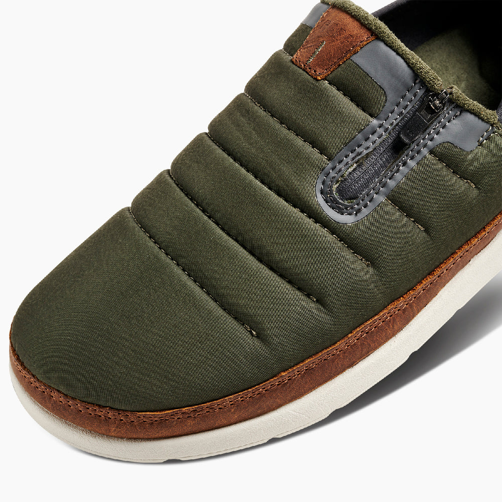Reef Mens Reef Dawn Patrol Shoes (Deep Olive) ID WXw4yPET