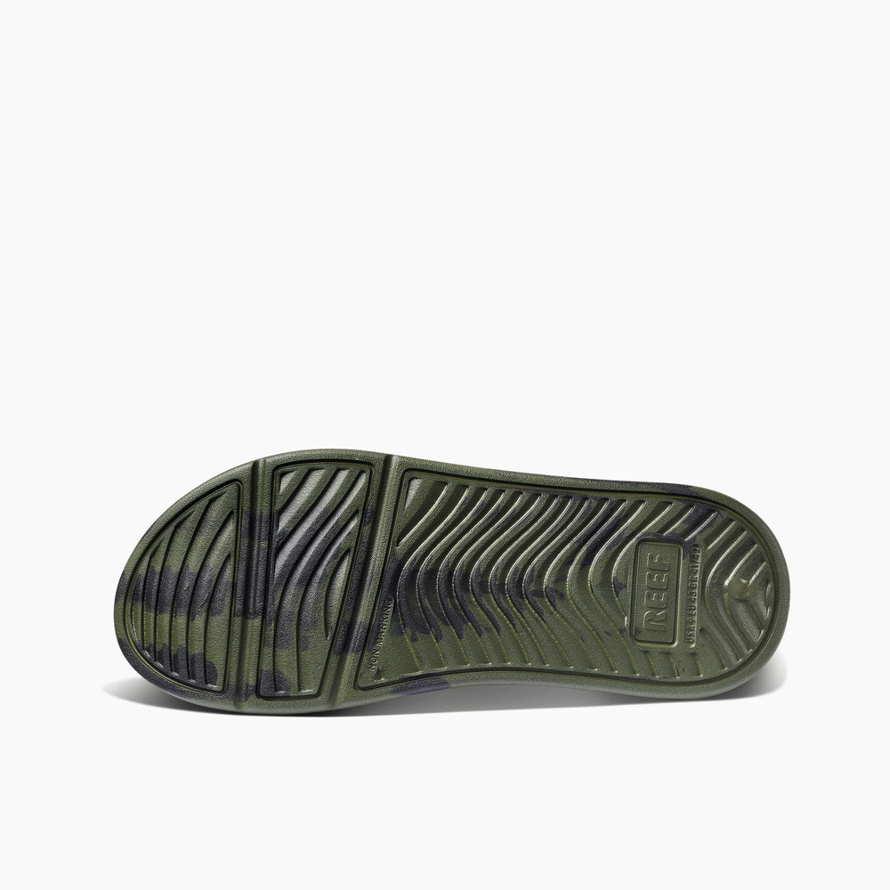 Reef Mens Sandals Oasis in Olive Marble ID XuEHmGcC