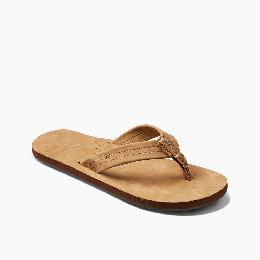 Reef Mens Draftsmen Leather Flip Flop Sandals ID YP31ojYn