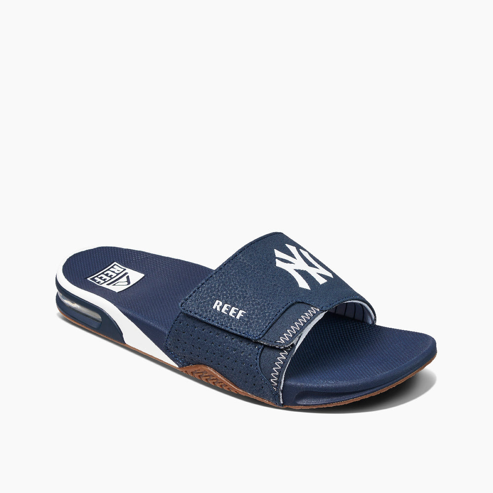 Reef Mens Fanning x MLB Slides with Bottle Opener ID YfNbBI4U