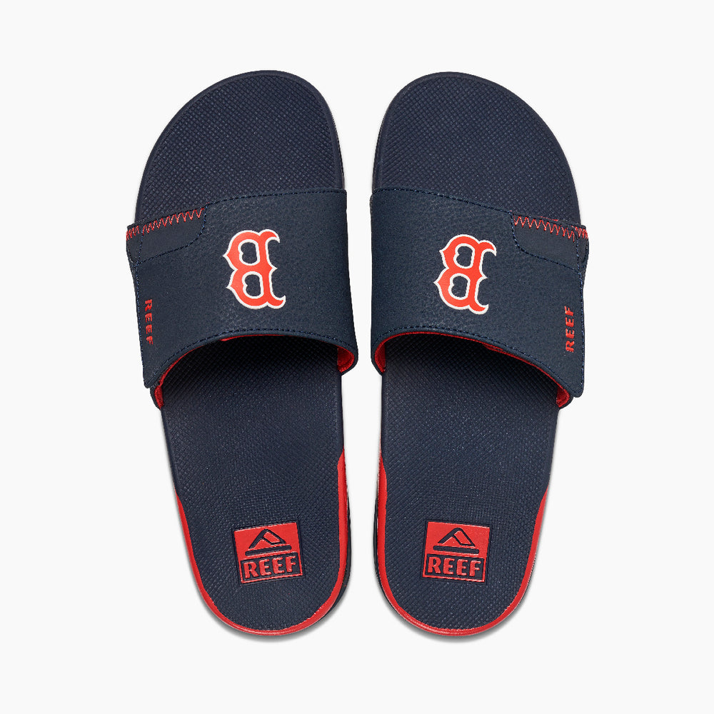 Reef Mens Fanning x MLB Slides with Bottle Opener ID Ysb7vWvS