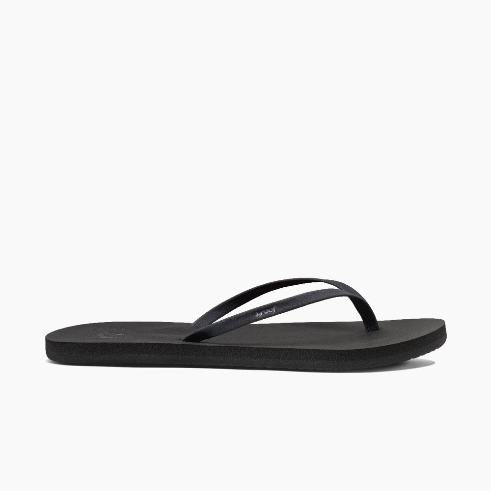 Reef Womens Bliss Nights Sandals in Black ID ZFNi7Qvs