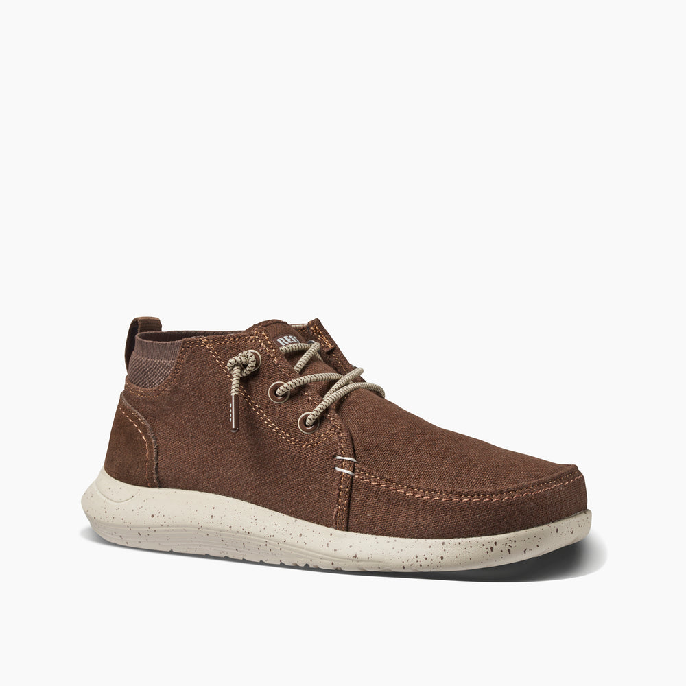 Reef Mens SWELLsole Whitecap Shoes in Brown ID ZemlTdy3